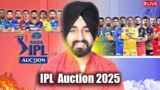 IPL 2025 Auction LIVE [upl. by Rebane]