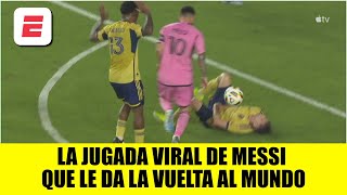 La jugada de MESSI de la que TODOS están hablando ¿Le faltó el respeto al rival  MLS [upl. by Ariel]