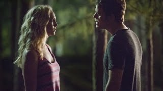 The Vampire Diaries 6x03  Stefan And Caroline “Then stay” [upl. by Ayhtin]