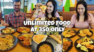 Unlimited 101 Food Items in 350 only  including Pizza  Octant Pizza Seasons Mall Pune [upl. by Guenzi313]