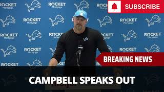 Dan Campbell Reacts To Alleged Play Leak [upl. by Friedland600]