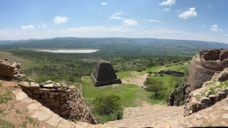 INSIDE the LA QUEMADA PYRAMIDS in ZACATECAS MEXICO travelvlog [upl. by Ahcsrop]