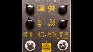 Kilobyte Lo Fi Delay Pedal Demo [upl. by Peyton617]