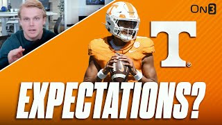 EXPECTATIONS For Tennessee Vols QB Nico Iamaleava  How Good Can He Be [upl. by Eusassilem]