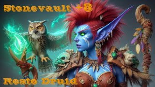 Resto Druid Mythic The Stonevault 8 [upl. by Kilah]