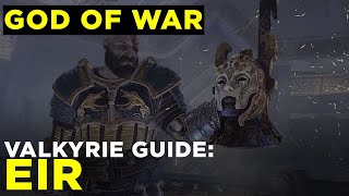 God of War Eir the Valkyrie Boss Fight Guide [upl. by Rimahs906]