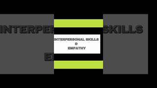 Interpersonal skills amp EmpathyEdufinanceinsights [upl. by Nichole]