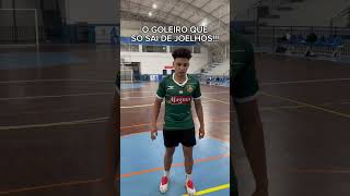 Tipos de goleiro no futsal goleiro futsal futebol [upl. by Groscr]