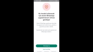 Lütfen Resmi Whatsapp Uygulamasını yükleyin Hatası Detaylı Çözüm [upl. by Leiuqeze]