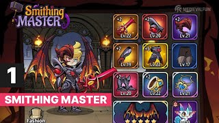 Smithing Master  Gameplay Part 1 Walkthrough Tutorial Android [upl. by Kei]