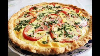 Tarte au thon et tomate  تارت التونة و الطماطم [upl. by Nerek]