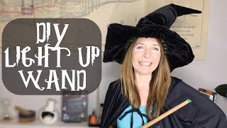 DIY Harry Potter Light Up Magical Wands From Your Paper Wand  Make Magical Wands that Light Up [upl. by Schou549]