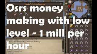 Osrs money making with low level  1 mill per hour [upl. by Calhoun]