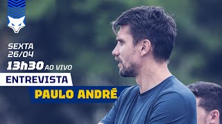 🦊🎙ENTREVISTA  PAULO ANDRÉ  AO VIVO NO CRUZEIRO [upl. by Nyliac]