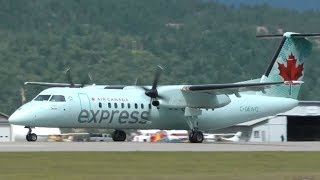 Air Canada Express DHC8311 Dash 8 Landing [upl. by Pulcheria]