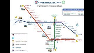 FULL DETAILS ABOUT HYDERABAD METRO RAIL [upl. by Remlap]