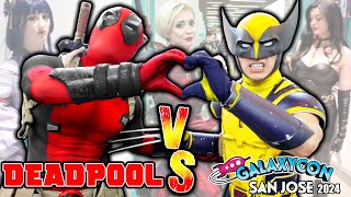 Deadpool vs GalaxyCon San Jose 2024 [upl. by Lehet]