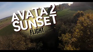 DJI Avata 2 🌄 Sunset Flight 🌄 [upl. by Etteval70]