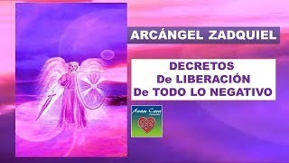 LIBERACION DECRETO 💜 ARCANGEL ZADQUIEL RAYO VIOLETA 02 [upl. by Haimorej]