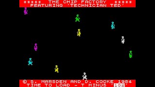 The Chip Factory Featuring Technician Ted Review for the Sinclair ZX Spectrum by John Gage [upl. by Mcgregor]