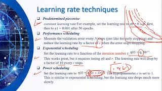 Learning Rate Methods  Regularization Techniques [upl. by Naylor]