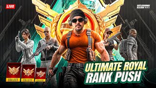 🔥FINALLY THE WAIT IS OVER  ULTIMATE ROYALE RANK PUSH LIVE [upl. by Neirb]