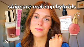 GRWM USING ONLY SKINCARE MAKEUP HYBRID PRODUCTS  featuring Typology Paris ✨ [upl. by Grindlay337]