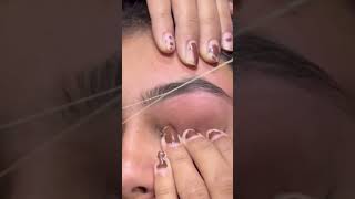 Eyebrow threading besttutorialofthreadingeyebrow threading eyebrows [upl. by Driskill850]