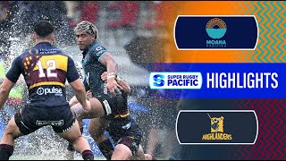 HIGHLIGHTS  MOANA PASIFIKA v HIGHLANDERS  Super Rugby Pacific 2024  Round 11 [upl. by Ignacius]