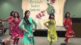 Chamak Challo and Marjaani Dance Medley at Parissas Sweet Sixteen [upl. by Schell605]