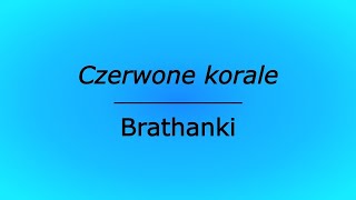 Czerwone korale  Brathanki karaoke cover [upl. by Anyel120]