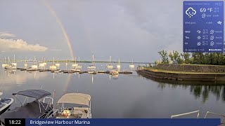 Live Lake Conditions  Bridgeview Harbour Marina on Lake Champlain [upl. by Camarata947]