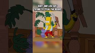 Bart and Lisa are trying to steal the books [upl. by Ruhtracam]