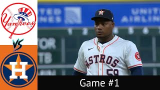 Astros VS Yankees Condensed Game 32824 [upl. by Nel242]