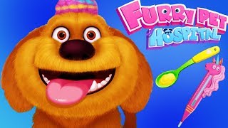 Fun Animal Care Games  Cute Furry Pet Hospital Puppy Kitty Doctor App For Kids [upl. by Wilmette276]