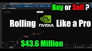 How to Roll NVDA Options Like a Pro Trading Nvidia Stock [upl. by Gnouhp727]