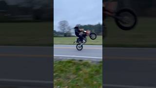 Fantic 125 wheelies Progression supermotorbikes wheelies norway [upl. by Avi]