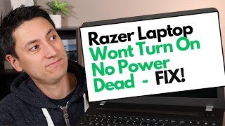 Razer Blade Gaming Laptop Computer  Dead No Power Wont Turn On Fix [upl. by Onairotciv602]