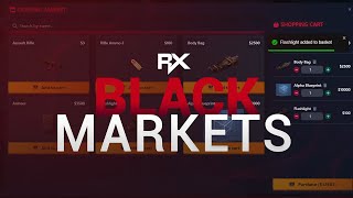 FiveM Black Markets Script ESX amp QBCore [upl. by Imotas38]