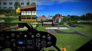 Christoph 18 Landung FSX HD [upl. by Elnar223]