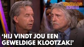 Johan tegen Valentijn Driessen Hij vindt jou een geweldige klootzak  VANDAAG INSIDE [upl. by Sileas338]