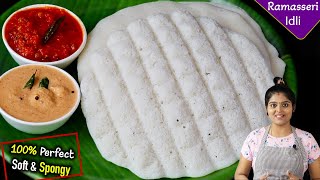 இட்லி பாத்திரம் தேவையில்லை புசு புசுனு பஞ்சு போன்ற இட்லி👌 Ramasseri Idli in Tamil  Sponge Idli [upl. by Adeline990]