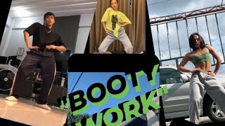 TIKTOK BOOTY WORK DANCE CHALLENGE 🔥🔥🔥 [upl. by Moina730]