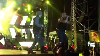 Wisin amp Yandel  Peligro Live MedellinColombia [upl. by Kenwee]