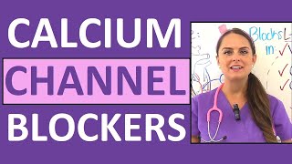 Calcium Channel Blockers Mechanism of Action Pharmacology Nursing Non Dihydropyridine [upl. by Shaner]