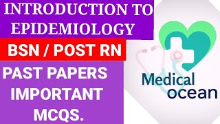 introduction to epidemiology unit 1 MCQS for KMU exam BSN  Post Rn [upl. by Rebeca]