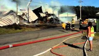 Copake Barn Fire 09062010wmv [upl. by Buiron]