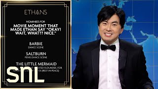 Weekend Update A Guy Named Ethan on the 2024 Oscars Snubs  SNL [upl. by Paderna]