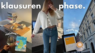 Eine mehr oder weniger stressige Woche I Weekly Vlog Klausurenphase I Psychologie Studium [upl. by Nahsad]