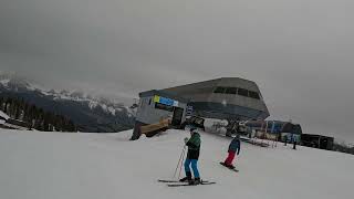 SnoGo Ski Biking onThe Reiteralm 12 04 2023 [upl. by Anwahsad]